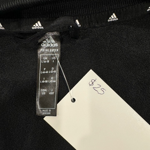 Adidas Black Track Zip-Up Jacket - Picture 9 of 9